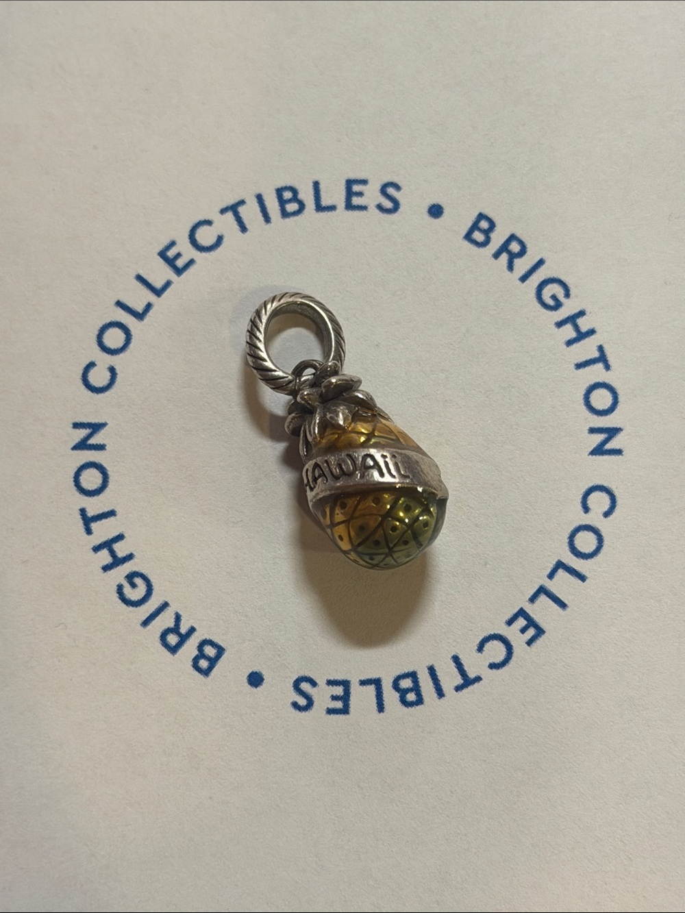 🍍 Brighton ‘Hawaii’ Silver Pineapple Travel Charm - only 1 left!